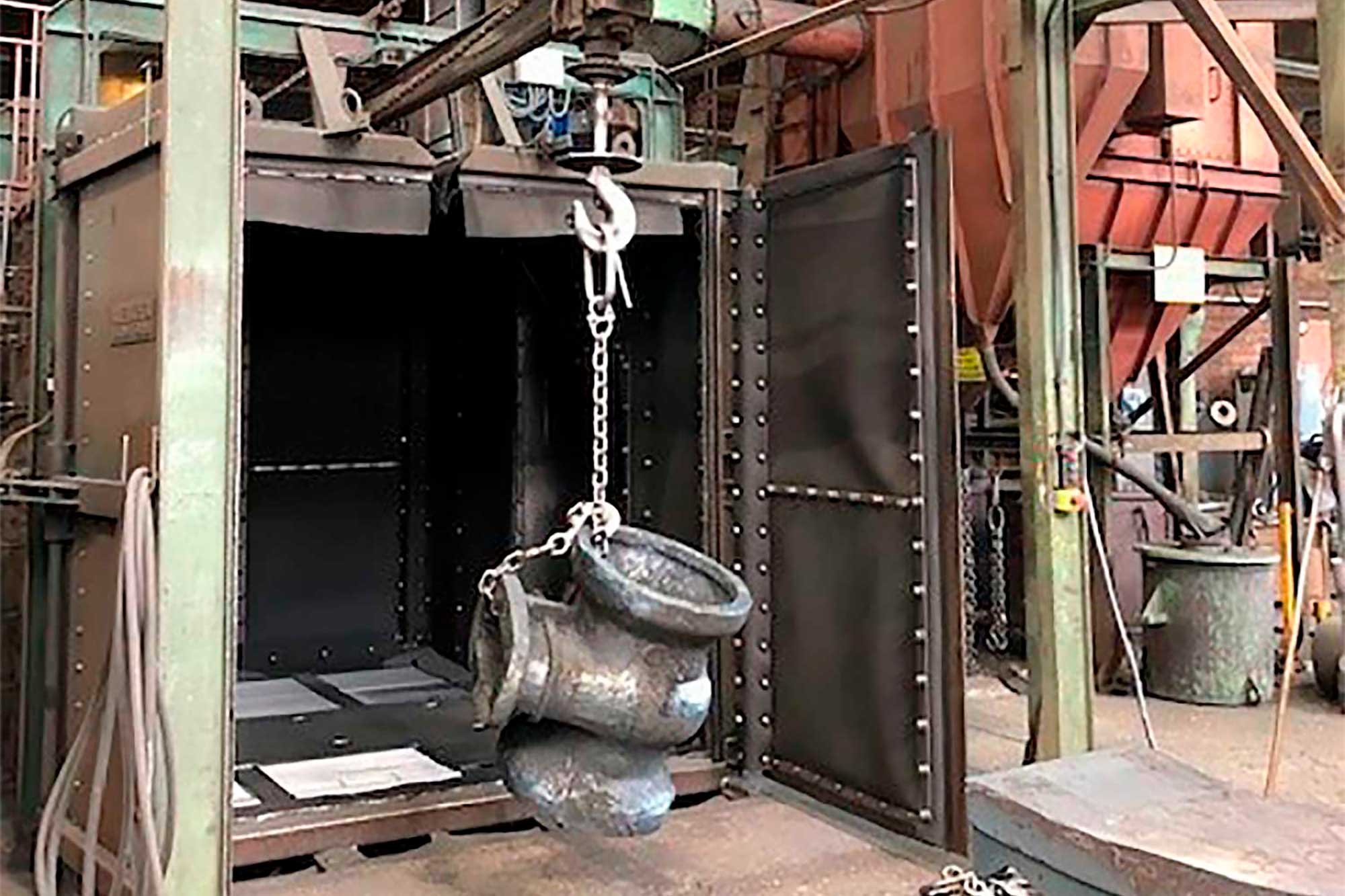 Hook Shot Blasting Machine for Surface Cleaning and Shot Blasting