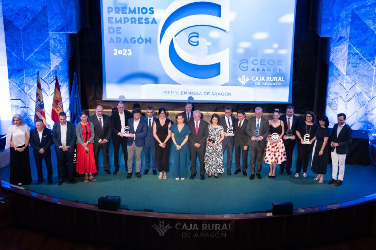 Premiados en los premios empresa de Aragón