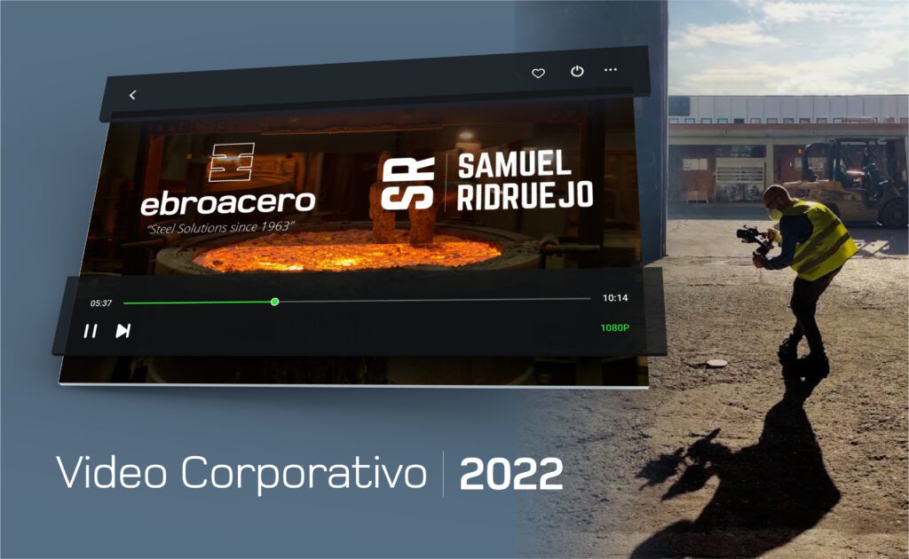 Corporate video mockup