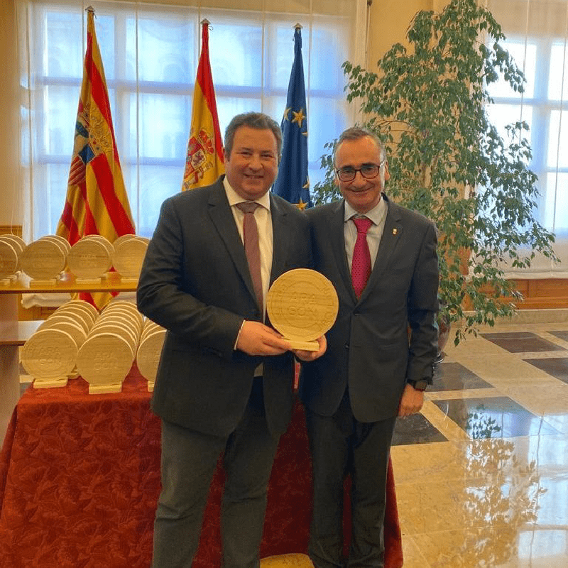 Delivery of the Aragón Circular 2022 seal